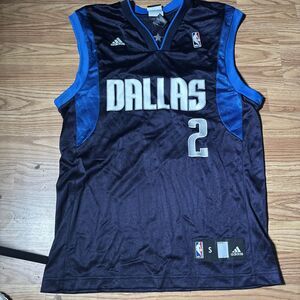 Dallas Mavericks Kidd Jersey #2 Adidas  Men’s Size Small  Blue